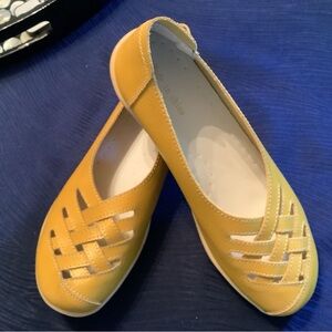 Yellow Women's Slip-On Shoes